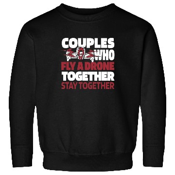 Discover Drone Pilot Couple Sweatshirts