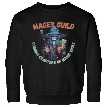 Discover Mages Guild, Magic Tools Sweatshirts