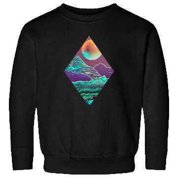 Discover Moon Mountain Sweatshirts