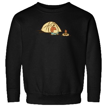 Discover Camping and Work green Sweatshirts