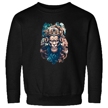 Discover Hanuman: Powerful Design For Knowledge Sweatshirts