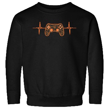 Discover Gamer Heart Beat Gaming Sweatshirts