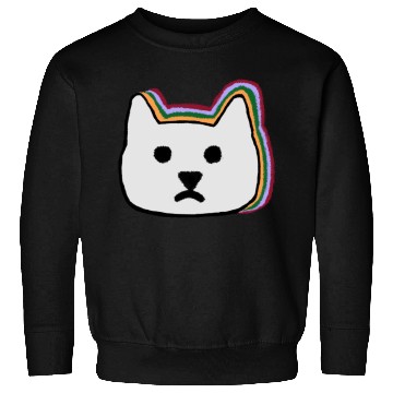 Discover cat face Sweatshirts