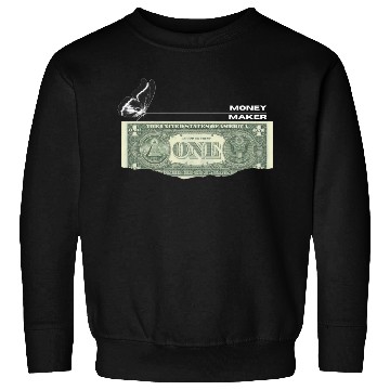 Discover Black Vintage Money Sweatshirts