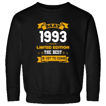 Discover May 1993 Birthday Surprise Sweatshirts