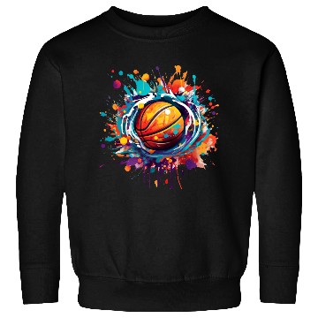 Discover basketball graffiti art Sweatshirts