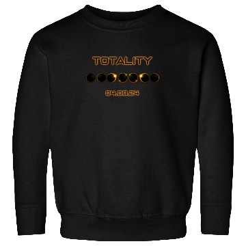 Discover Totality 04.08.24 Total Solar Eclipse April 8 2024 Sweatshirts