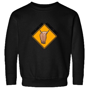 Discover Highland Cow Apparel Only Sweatshirts