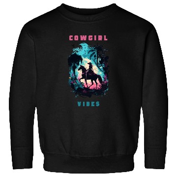 Discover Cowgirl Vibes Sweatshirts
