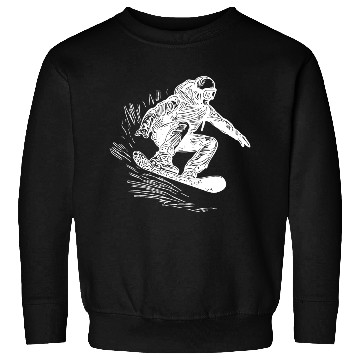 Discover Snowboarding Jump Style Crass Snowboard Move Sweatshirts
