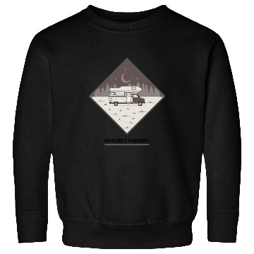 Discover Nature's Therapy Camping Sweatshirts