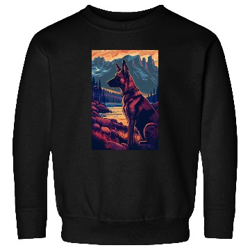Discover Belgian Malinois Nature Sweatshirts
