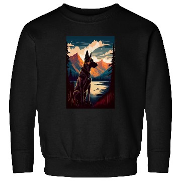 Discover Belgian Malinois Nature Sweatshirts