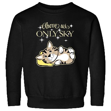 Discover Above Only Sky Cat Night Sweatshirts