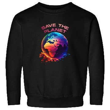 Discover Save the Planet Nature Environment Earth Sweatshirts