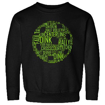 Discover Green Pickle Ball Sweatshirts