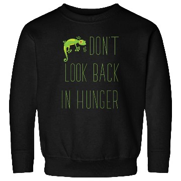 Discover Don t Look Back In Hunger Baby Gecko Lover Sweatshirts