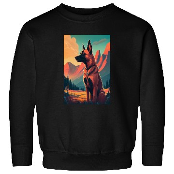 Discover Belgian Malinois Nature Sweatshirts