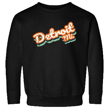 Discover Retro Vintage Detroit Mi Sweatshirts