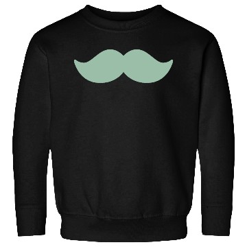 Discover Pastel Green Mustache November Man Cycling Sweatshirts
