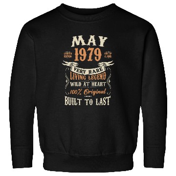 Discover May 1979 Birthday Surprise Sweatshirts