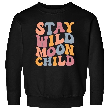 Discover Stay Wild Moon Child Sweatshirts