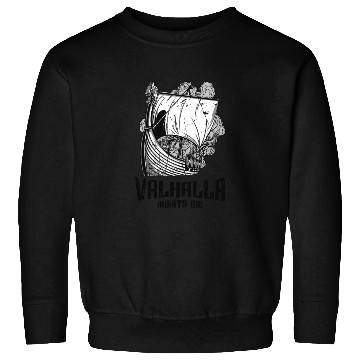 Discover Valhalla awaits me - Viking Sweatshirts