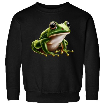 Discover Rain frog water drop frog Sweatshirts
