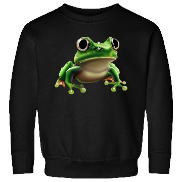 Discover Rain frog water drop frog Sweatshirts