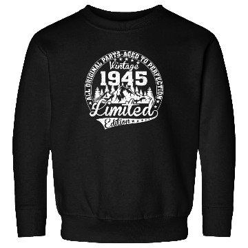 Discover Vintage 1945 Birthday Sweatshirts