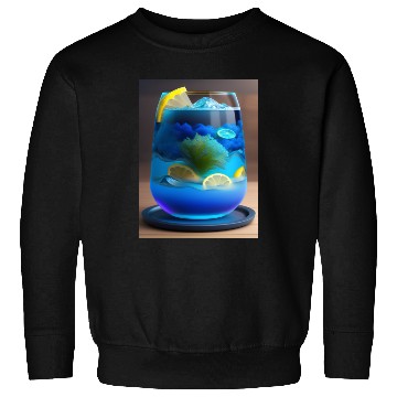 Discover Electric Blue Lemonade Sweatshirts