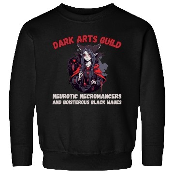 Discover Dark Arts Guild, Necromancer Sweatshirts