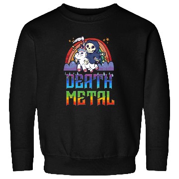 Discover Death Metal & Unicorn Rainbow Sweatshirts