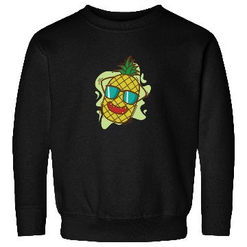 Discover Pineapple chilling on Vacation tropical sweet Frui Sweatshirts
