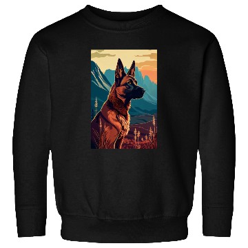 Discover Belgian Malinois Nature Sweatshirts