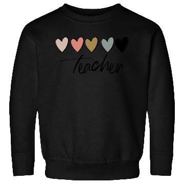 Discover teacher and hearts Sweatshirts