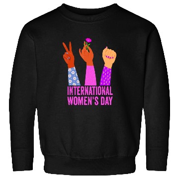 Discover International Women's Day 2023 - Womens Embrace Eq Sweatshirts