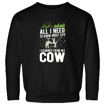 Discover Cow Cattle Breeder Farmer Cows Sweatshirts