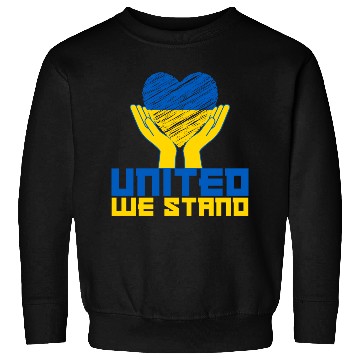 Discover United we stand! US Solidarity for Ukraine Sweatshirts