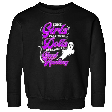 Discover Ghost Hunting Girls Ghost Hunter Paranormal Sweatshirts