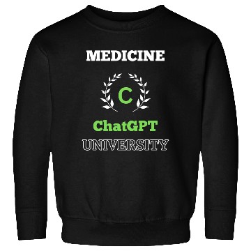Discover Medicine ChatGPT University Sweatshirts