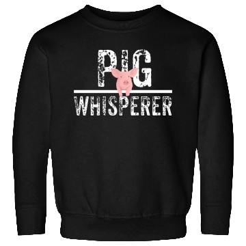 Discover Funny Pig Whisperer Farmer Gift Sweatshirts