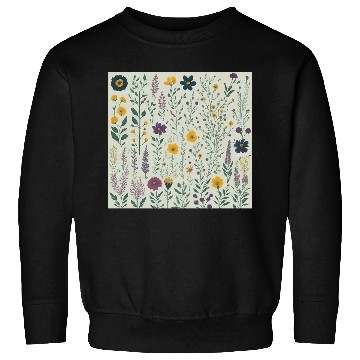 Discover Wild summer flowers Sweatshirts