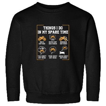 Discover Dirt Bike Racing Motorcycle Ride Mudding Motocross Sweatshirts