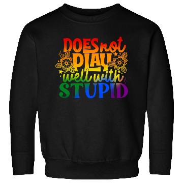 Discover DOES not PLAY well with STUPID Sweatshirts