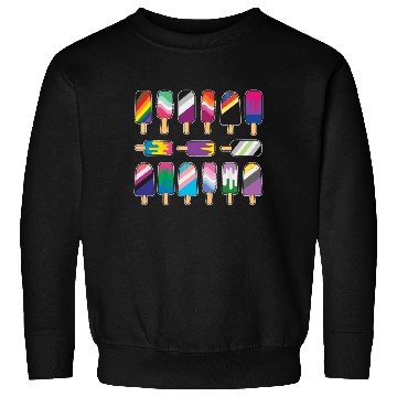 Discover Ice Cream Gay LGBTQ Rainbow LGBT Pride Month Sweatshirts