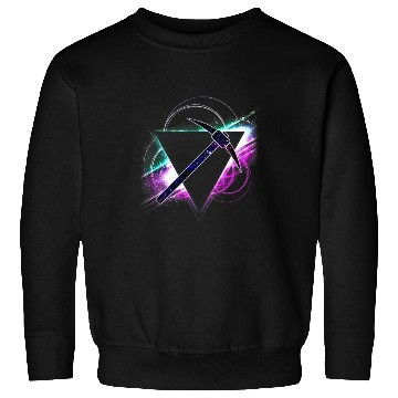Discover Aesthetic Galaxy Pick Axe Miner Sweatshirts