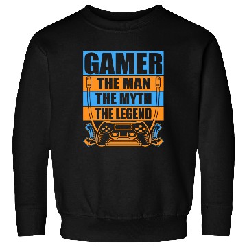 Discover Gamer The Man, The Myth, The Legend Sweatshirts