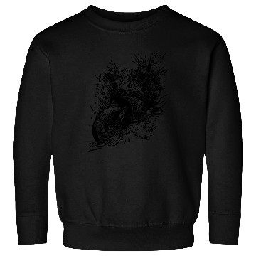 Discover Racing Rain Splash Style Racetrack Sweatshirts