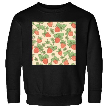 Discover Retro Strawberries Sweatshirts